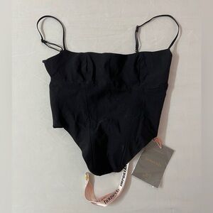 House of CB Sophia Black Sculpting Corset Crop Top